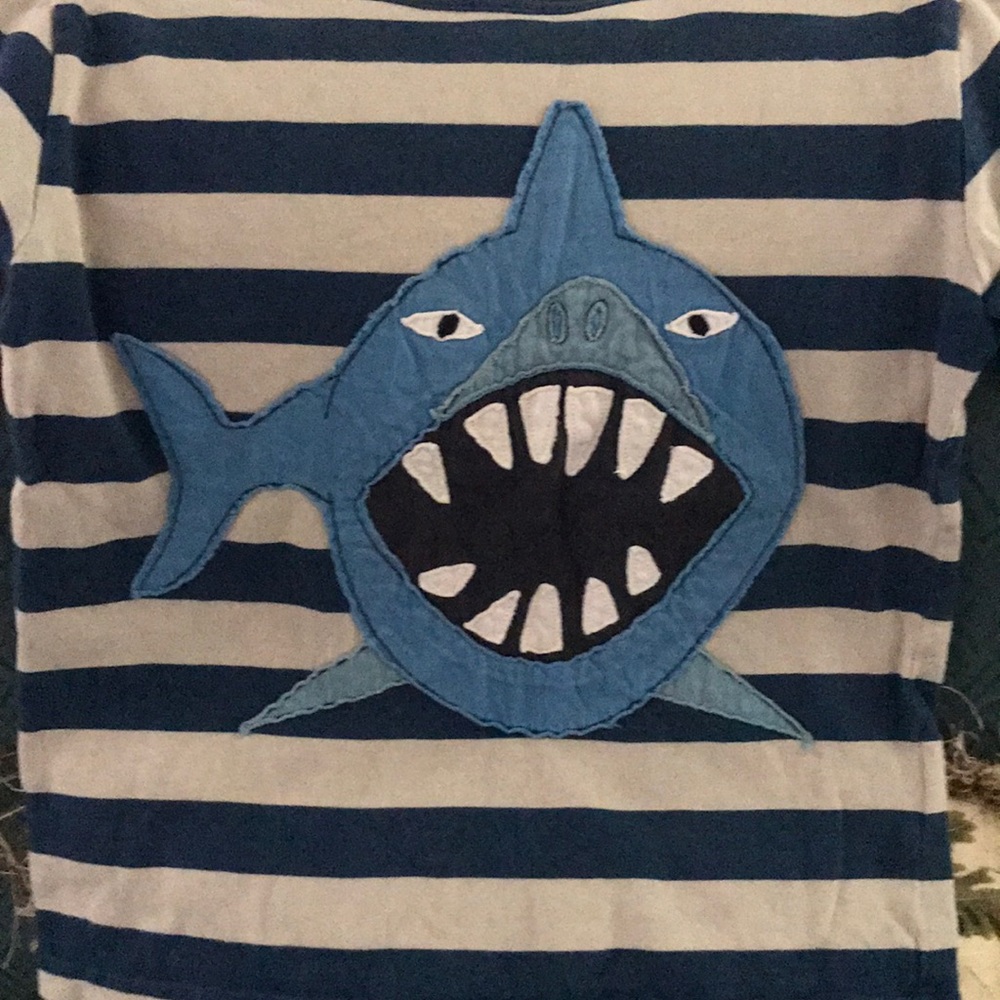Long sleeve kids mini Boden shirt